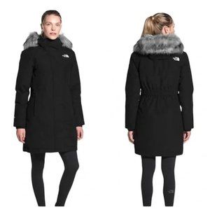 NEW The North Face Arctic Waterproof 550-Fill Down Parka in black size S #2877